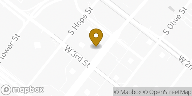 Map showing the location of Subway in Los Angeles, CA 90012