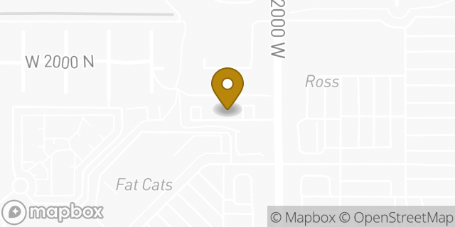 Map showing the location of AutoZone in Clinton, UT 84015