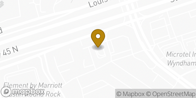 Map showing the location of McDonald's in Round Rock, TX 78664