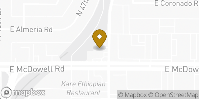 Map showing the location of ATM 7ELEVEN, INC. in Phoenix, AZ