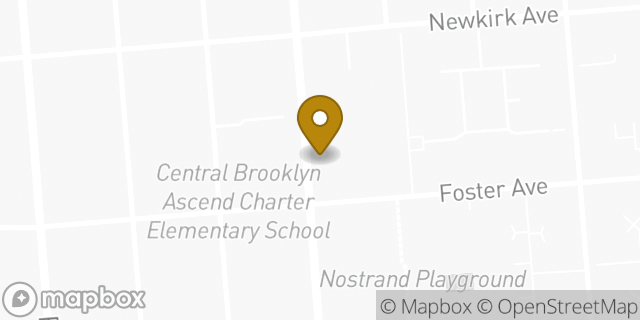 Map showing the location of Papa John's Pizza in Brooklyn, NY 11226