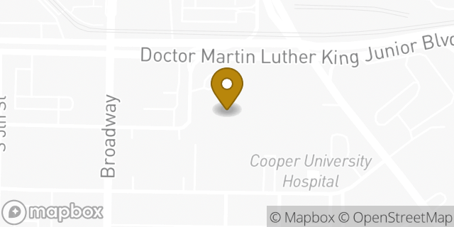 Map showing the location of Amazon Locker - Bonifacio in Camden, NJ 08103