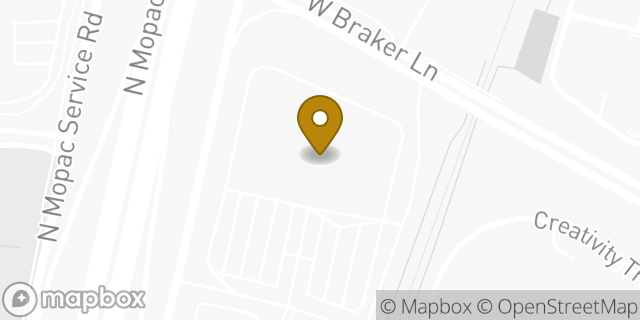 Map showing the location of Penske Truck Rental in Austin, TX 78759