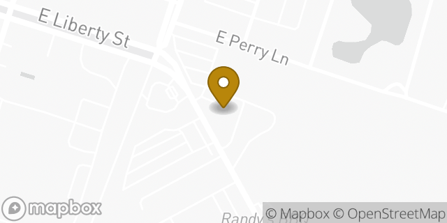 Map showing the location of Amazon Locker - Phosphate in SAVANNAH, GA 31401