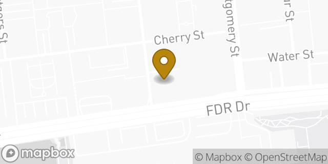Map showing the location of Amazon Locker - Mourad in New York, NY 10002