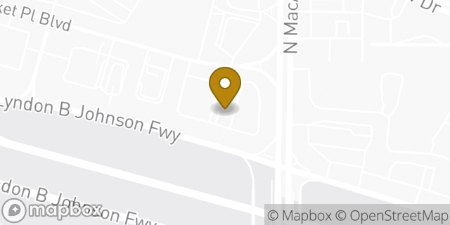 Map showing the location of Loop 635 & MacArthur in Irving, TX 75063