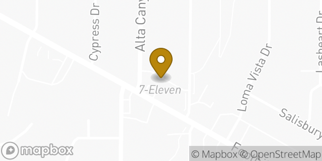 Map showing the location of Amazon Locker - Andale in La Canada Flintridge, CA 91011