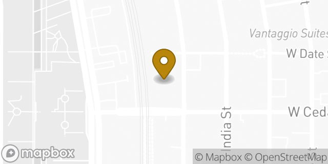 Map showing the location of ATM 7ELEVEN-FCTI in San Diego, CA 92101