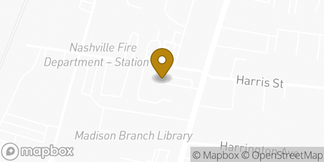 Map showing the location of Regions Bank in Madison, TN 37115