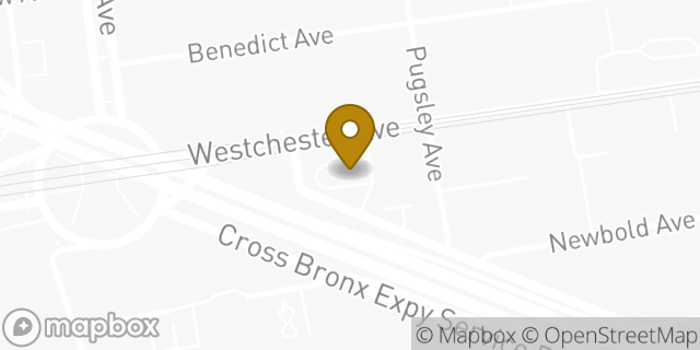 Map showing the location of McDonald's in Bronx, NY 10462