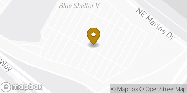 Map showing the location of HomeGoods in Portland, OR 97220