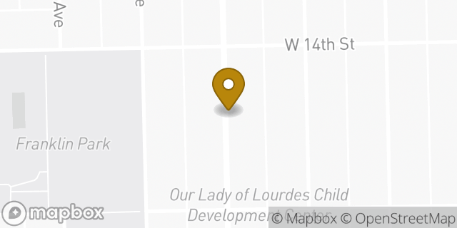 Map showing the location of Amazon Locker - Dune Buggy in Cicero, IL 60804
