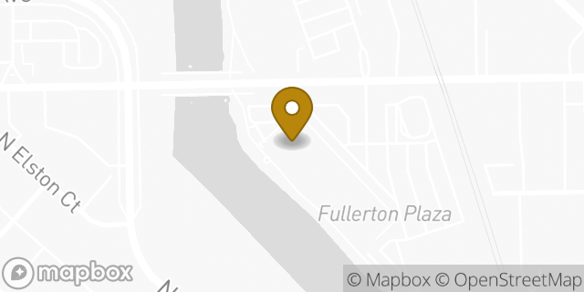 Map showing the location of FedEx ShipSite in Chicago, IL 60614