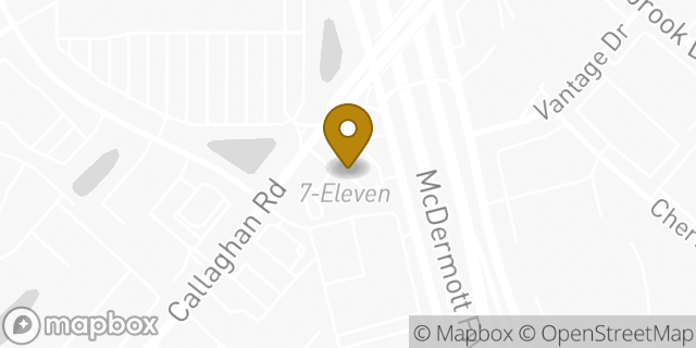 Map showing the location of 7-Eleven in San Antonio, TX 78229