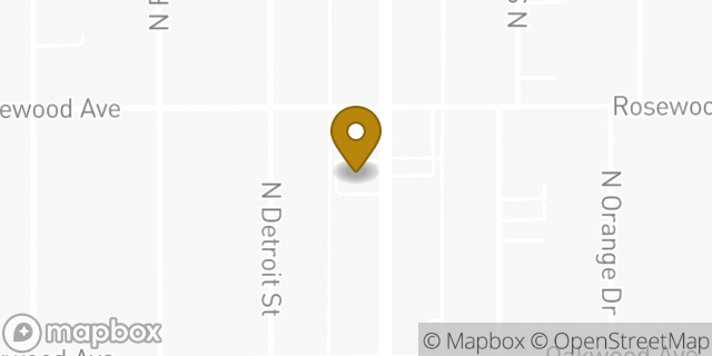 Map showing the location of Chase in Los Angeles, CA 90036