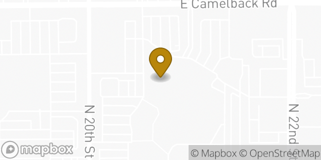 Map showing the location of Banana Republic in Phoenix, AZ 85016