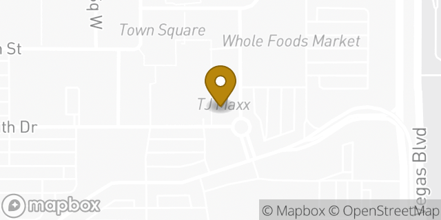 Map showing the location of T.J. Maxx in Las Vegas, NV 89119