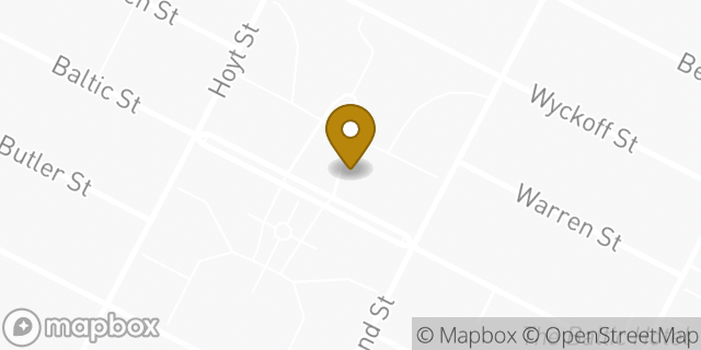 Map showing the location of Amazon Locker - Serval in Brooklyn, NY 11217