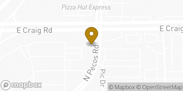 Map showing the location of Subway in Las Vegas, NV 89115