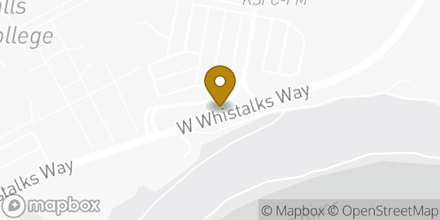 Map showing the location of ATM Spokane Community College in Spokane, WA 99224