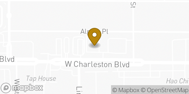 Map showing the location of Amazon Locker - Bier in Las Vegas, NV 89146
