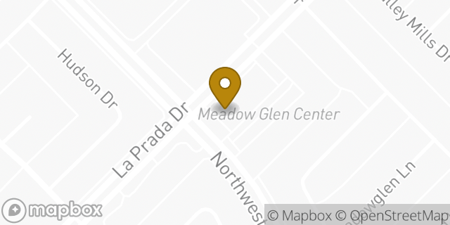 Map showing the location of Amazon Locker - Stot in Mesquite, TX 75150