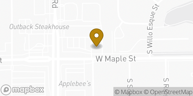 Map showing the location of Chipotle Mexican Grill in Wichita, KS 67209