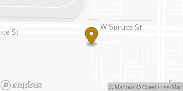 Map showing the location of Enterprise Rent-A-Car in Tampa, FL 33607