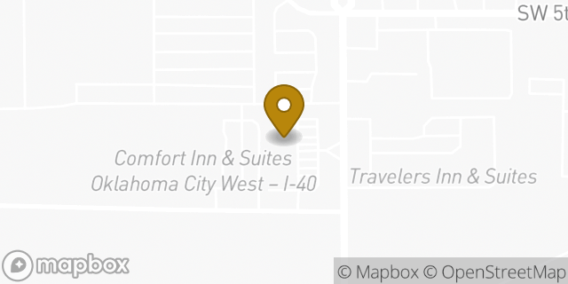 Map showing the location of Amazon Locker - Netsuke in Oklahoma City, OK 73128