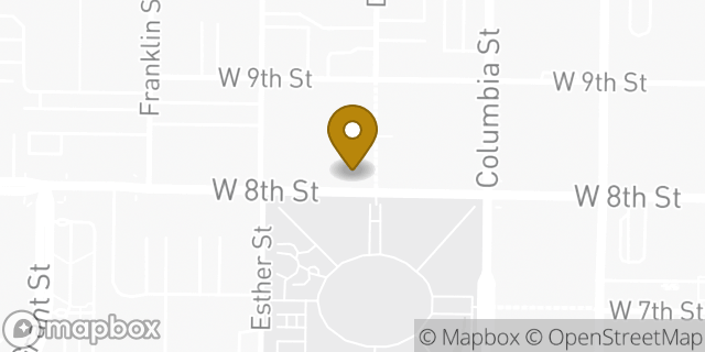Map showing the location of Subway in Vancouver, WA 98660