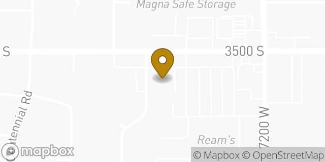 Map showing the location of AutoZone in Magna, UT 84044