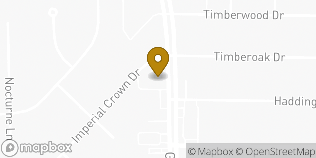 Map showing the location of Amazon Locker - Adjuring in Houston, TX 77080