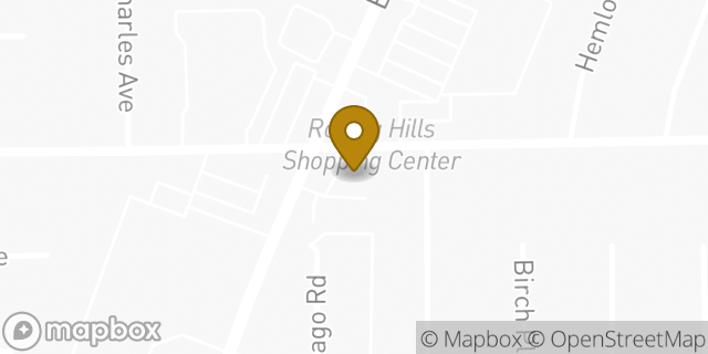 Map showing the location of Amazon Locker - Sparrow in Fullerton, CA 92835