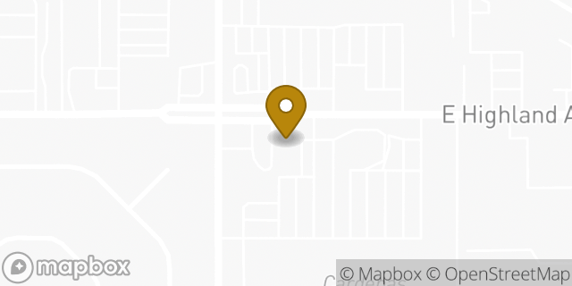 Map showing the location of Bank of America in San Bernardino, CA 92404