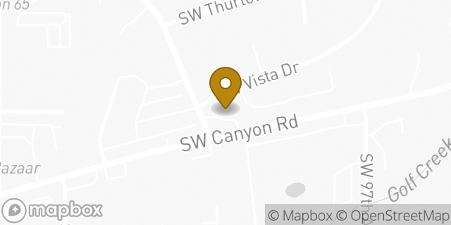 Map showing the location of Amazon Locker - Advit in Portland, OR 97225