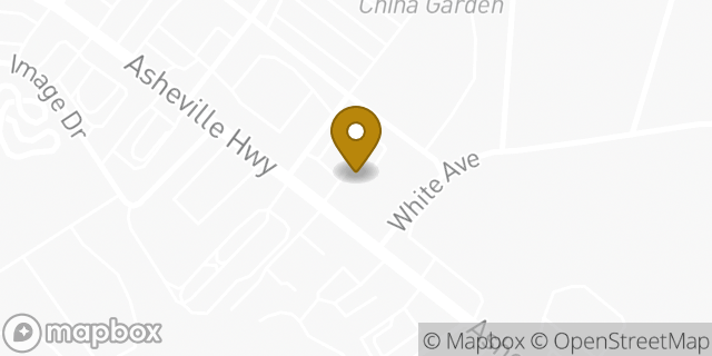 Map showing the location of Subway in Spartanburg, SC 29303