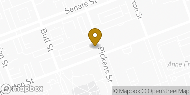 Map showing the location of Amazon Locker - Break in Columbia, SC 29201