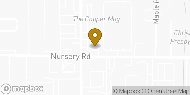 Map showing the location of Amazon Locker - Gnat in CLEARWATER, FL 33764