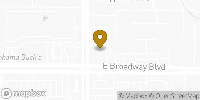 Map showing the location of Chase in Tucson, AZ 85710