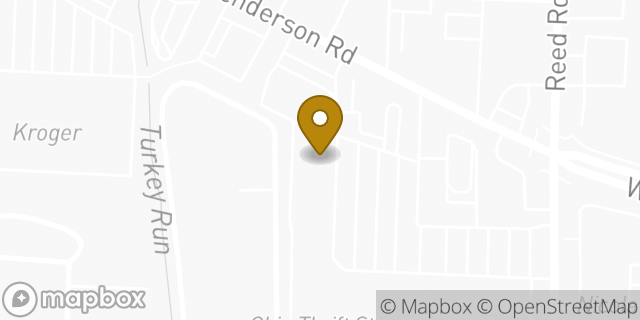 Map showing the location of The UPS Store in Upper Arlington, OH 43220