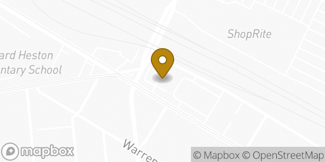 Map showing the location of Dunkin' in Philadelphia, PA 19131