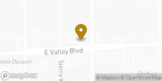 Map showing the location of Chase Bank in Alhambra, CA 91801