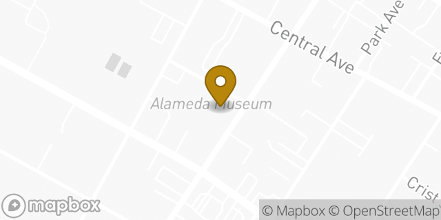 Map showing the location of ATM Salon One in Alameda, CA 94501
