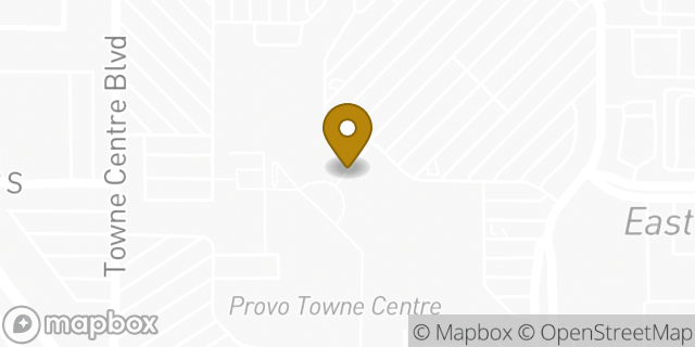 Map showing the location of Amazon Locker - Gator in Provo, UT 84601