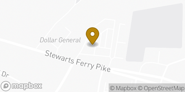 Map showing the location of Amazon Locker - Constraint in Nashville, TN 37214