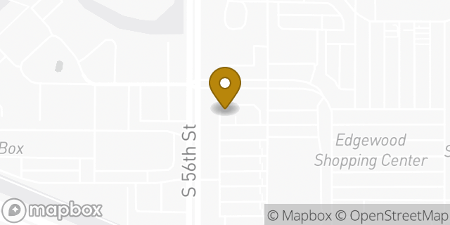 Map showing the location of Starbucks in Lincoln, NE 68516