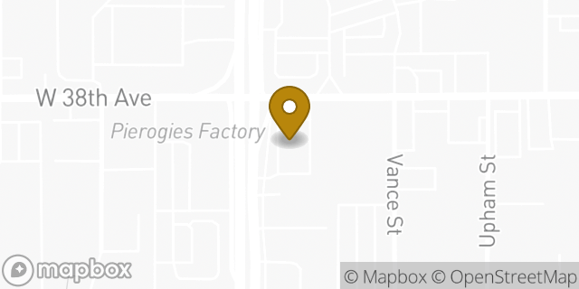 Map showing the location of 7-Eleven in Wheat Ridge, CO 80033