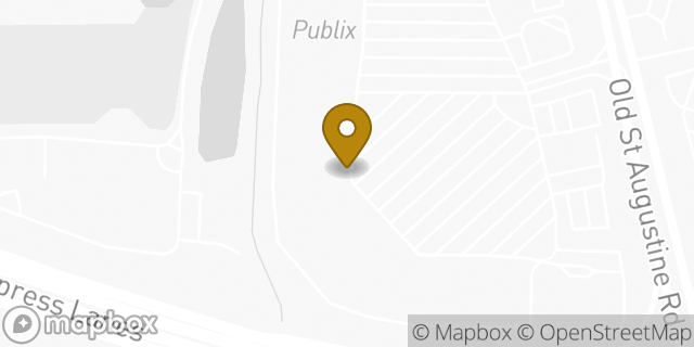 Map showing the location of Amazon Locker - Cartoon in Jacksonville, FL 32257