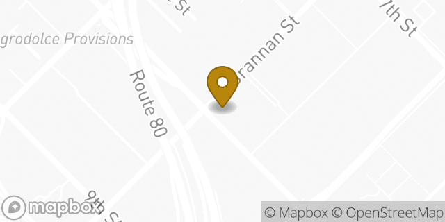 Map showing the location of Peet's Coffee in San Francisco, CA 94103
