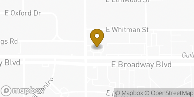 Map showing the location of ATM Speedway in Tucson, AZ 85711